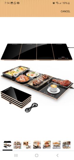 Electric Warming Tray 4  In 1 Food Warmers For Parties Buffet New In Box Pick Up In Pomona $80