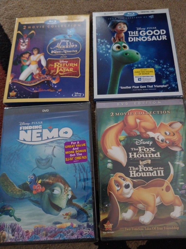 NEW Unopened Disney Collection - Blu-ray & DVD