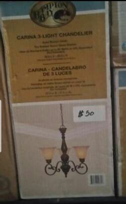 Hampton Bay Carina 3-Light Chandelier