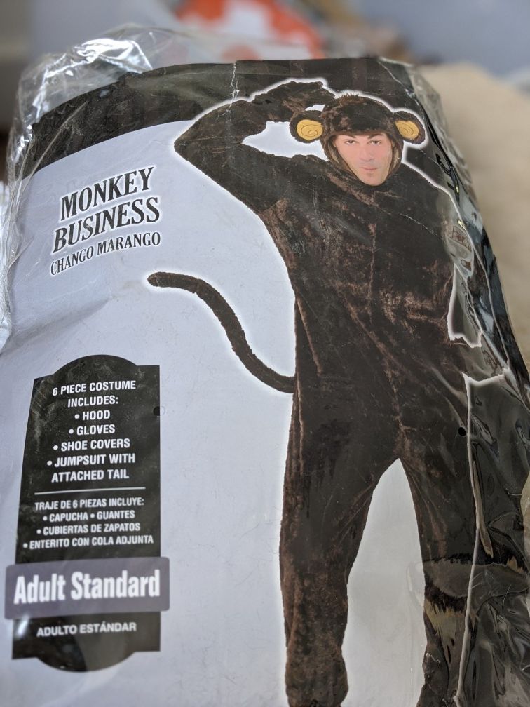 Adult monkey costume