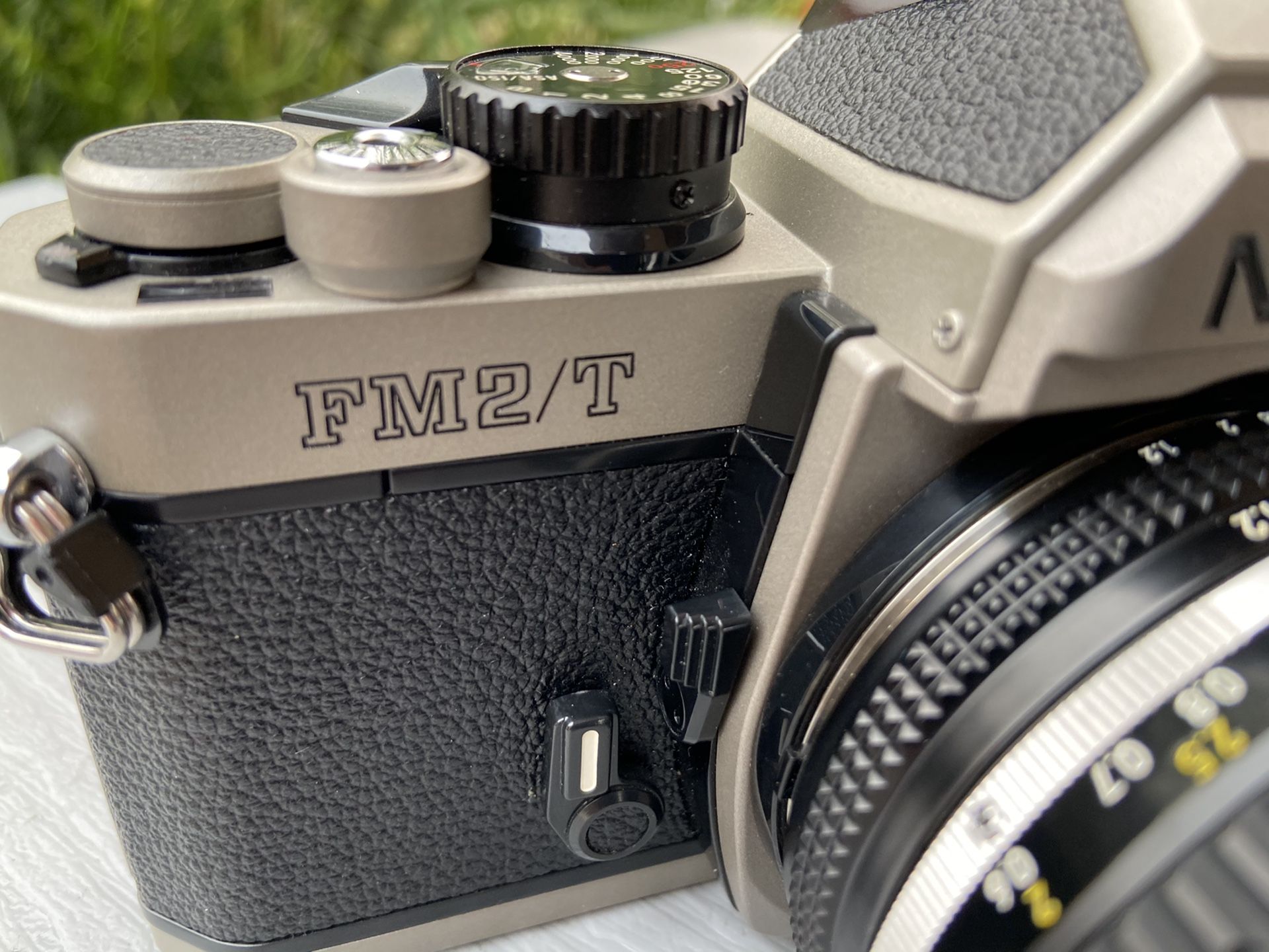Nikon Fm2t Review Nikon Fm2 T With Nikkor 50mm F Lens For