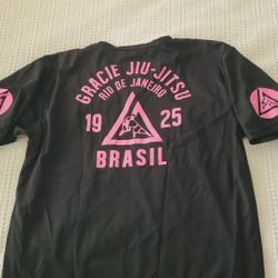 Gracie University Jiu-jitsu Rash Guard Sz Large 