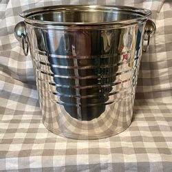 Ice/Champagne Bucket With Double Loop Handles