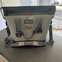 YETI (Hopper Two 20) Fog Grey/Tahoe Blue RARE
