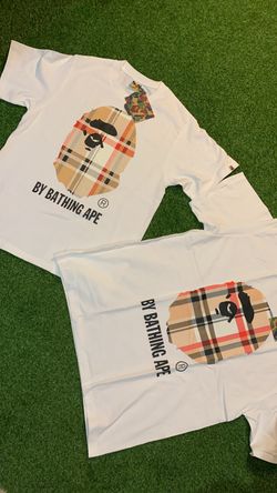Bape Burberry Tee