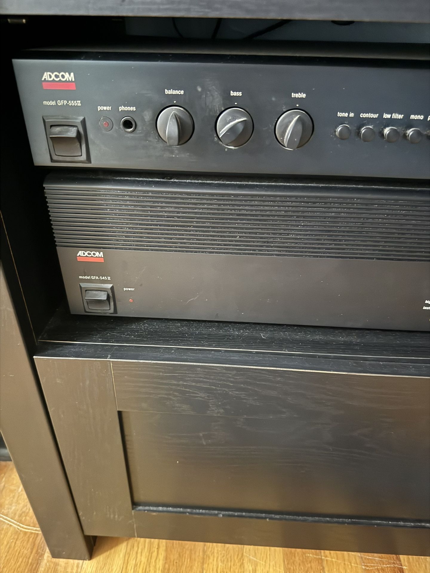 Adcom Vintage Stereo Set And Others