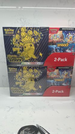 Surging Sparks ETB & Booster Bundle 2-Pack 