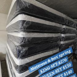 FULL MATTRESS AND BOX SPRING SAME DAY DELIVER