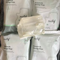 Breast milk bags