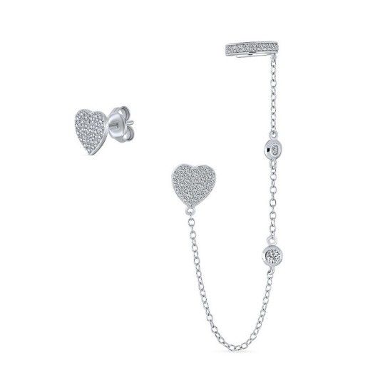 Silver Earrings New