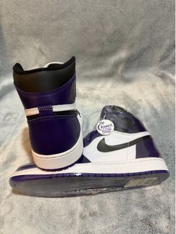 Air Jordan 1 High Court Purple White