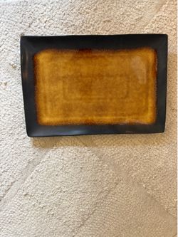 X gallery rectangular platter