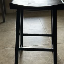 Pottery Barn Wood Stool