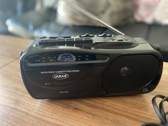 CUTE LITTLE BLACK RADIO!! $10 OBO