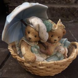 Cherished Teddies Beth & Blossom “Friends Are Never Far Apart”  950564
