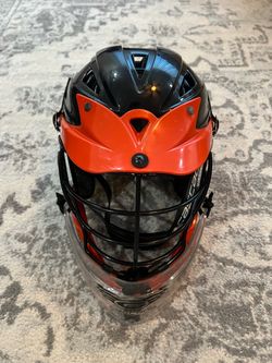 Cascade CPX-R Lacrosse Helmet: Black Mask w/throat guard