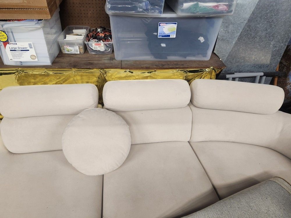 Cream Sofa Set
