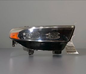 2020-2024 FORD EXPLORER RIGHT HEADLIGHT USED OEM 10 Pin Plug SHELL CHROME