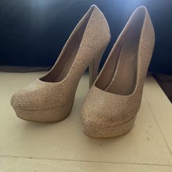 Glitter heels