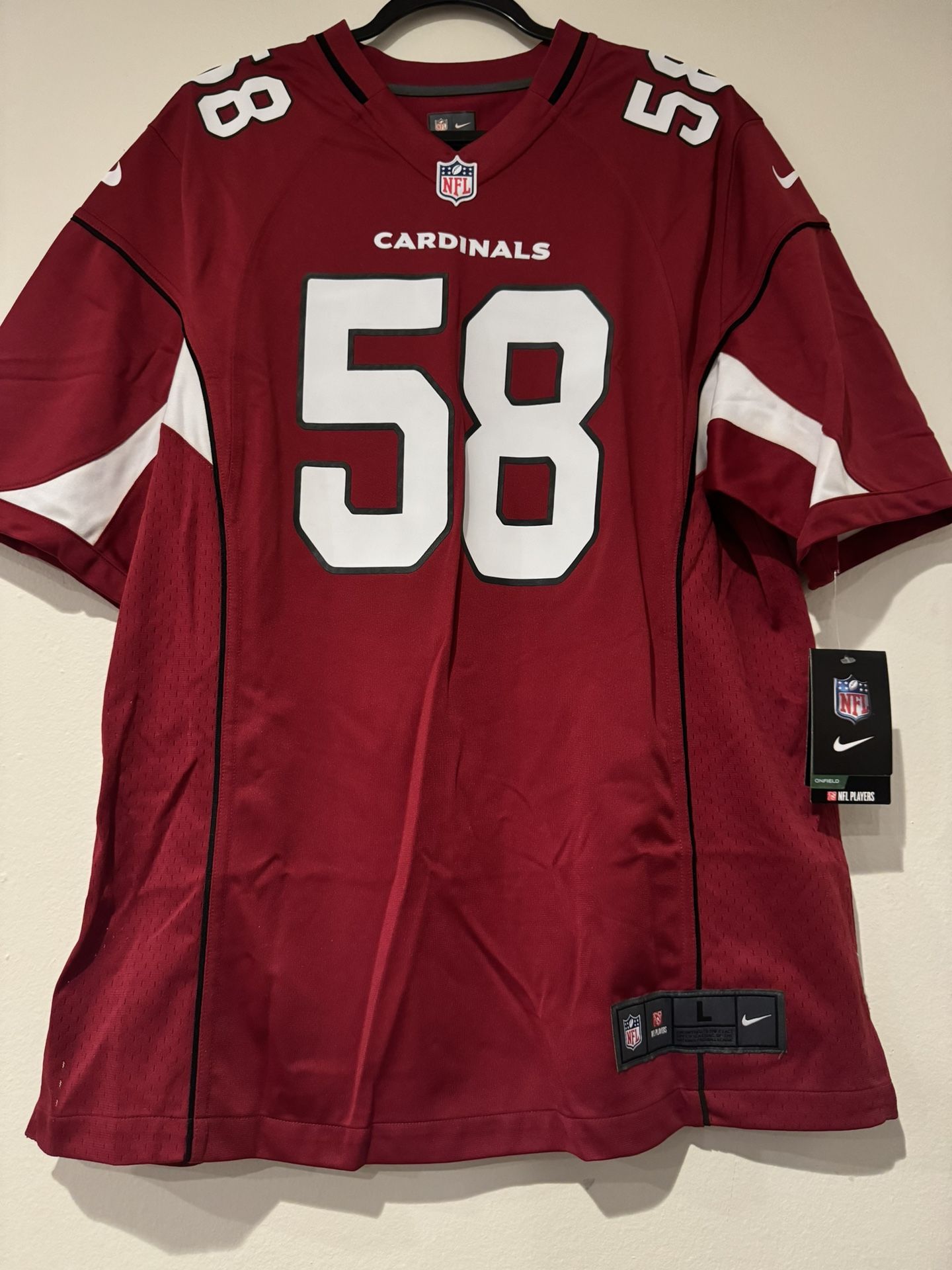 Arizona Cardinals Cardinals Jersey Nike Cardinals Football Jersey Size Large Men New