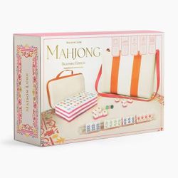 Deluxe Acrylic Mahjong Starter Kit Blooming Edition $79.99