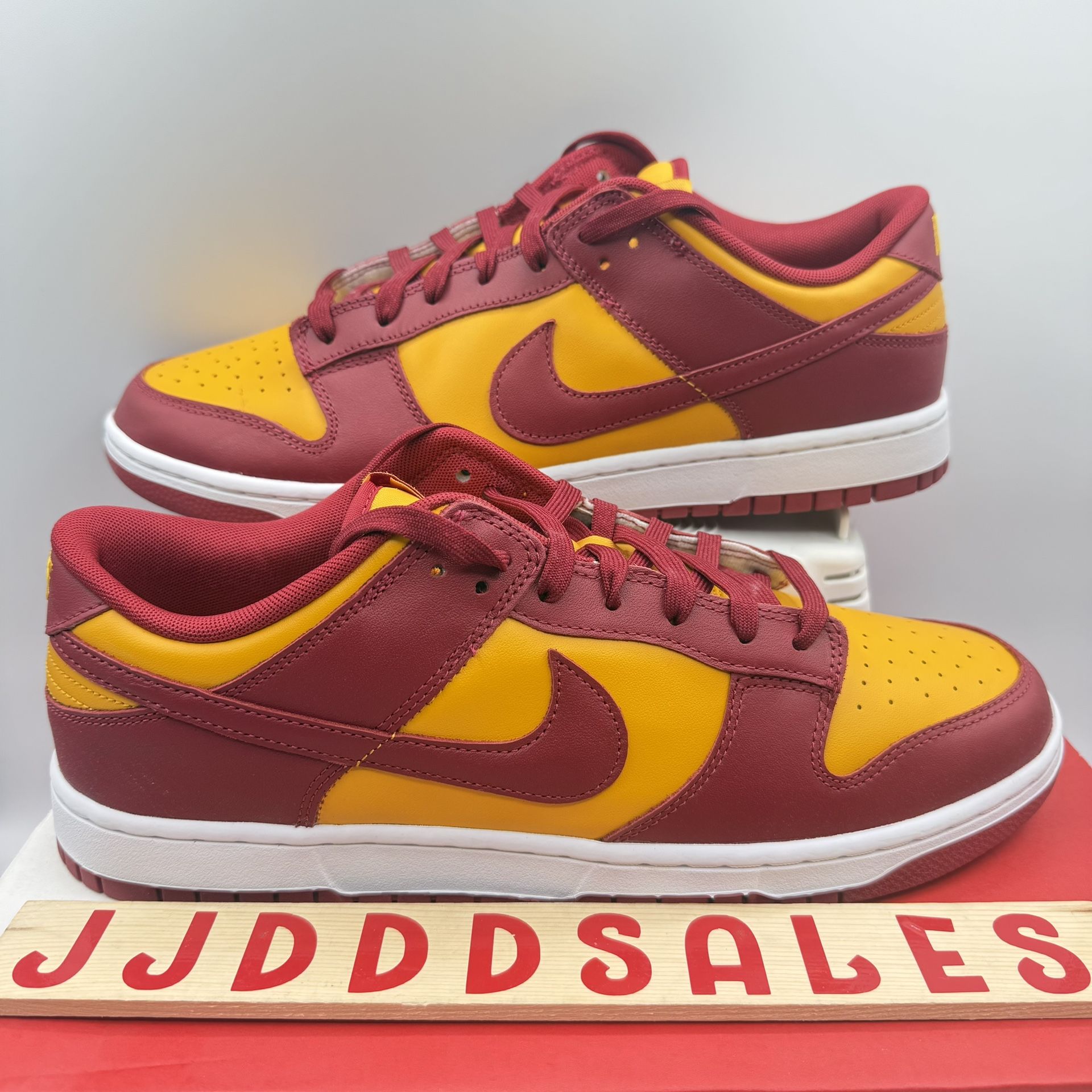 Nike Dunk Low USC 2022 Midas Gold Sneakers Retro DD1391-701 Mens Size 13 NIB NEW 