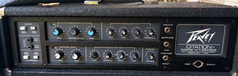Peavey Citation Mark IV Series amplifier head