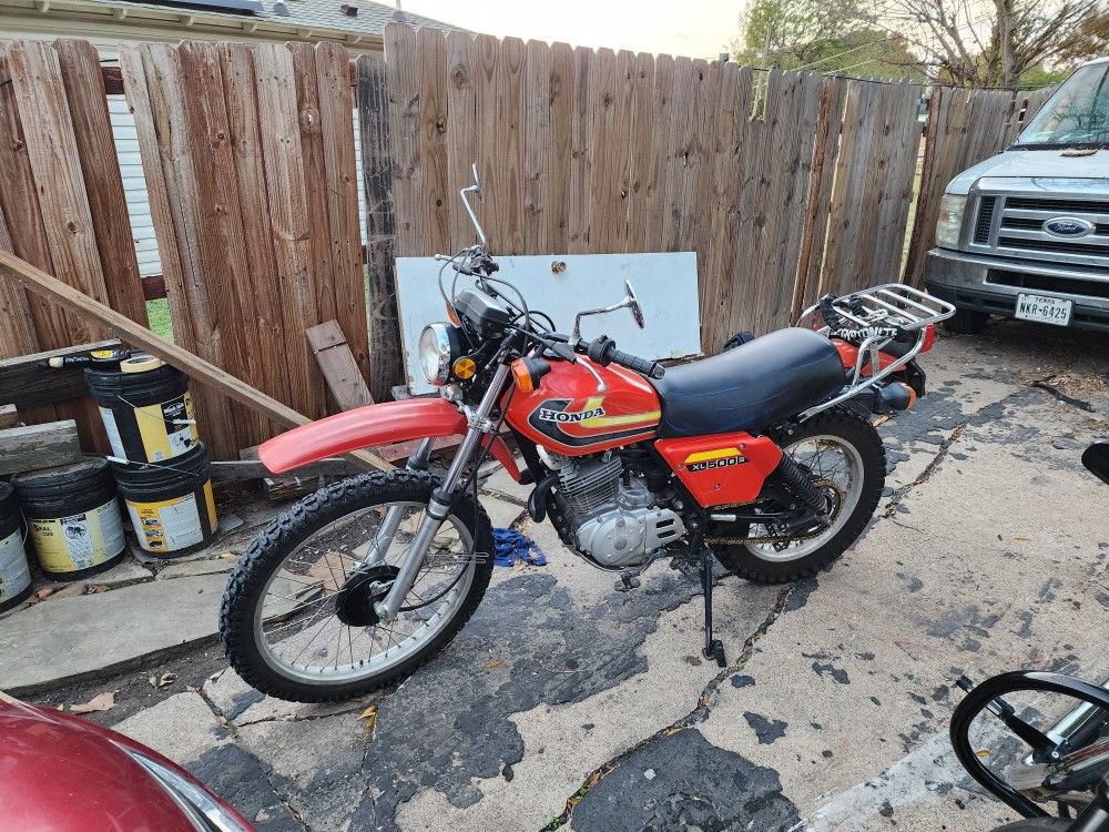 1979 Honda Xl500s