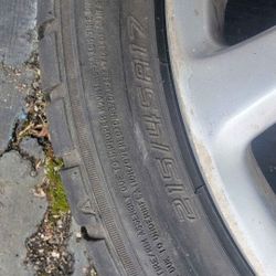 Mazda Rim With Tire 215/45/17