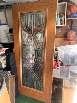 Solid OAK front door