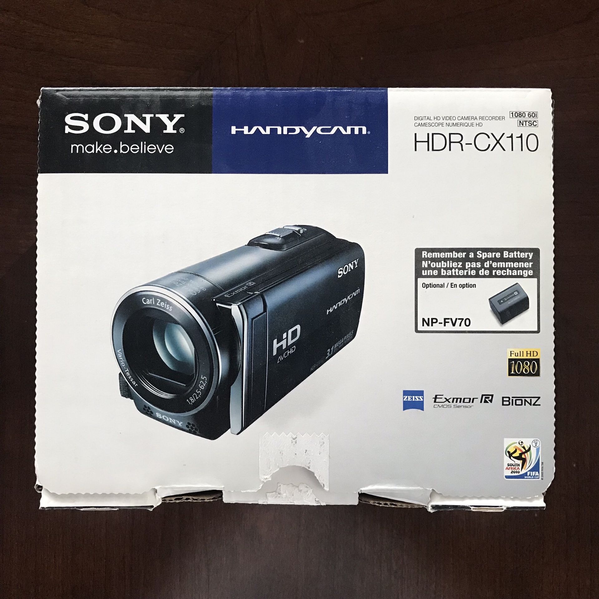 Sony Handycam HDRCX110, Full HD 1080, CIB VGC for Sale in Stockton, CA