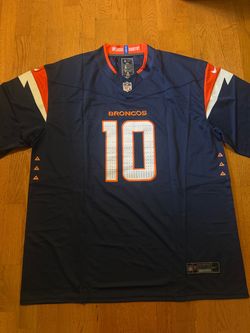 Broncos Nix #10 Navy 5XL Jersey