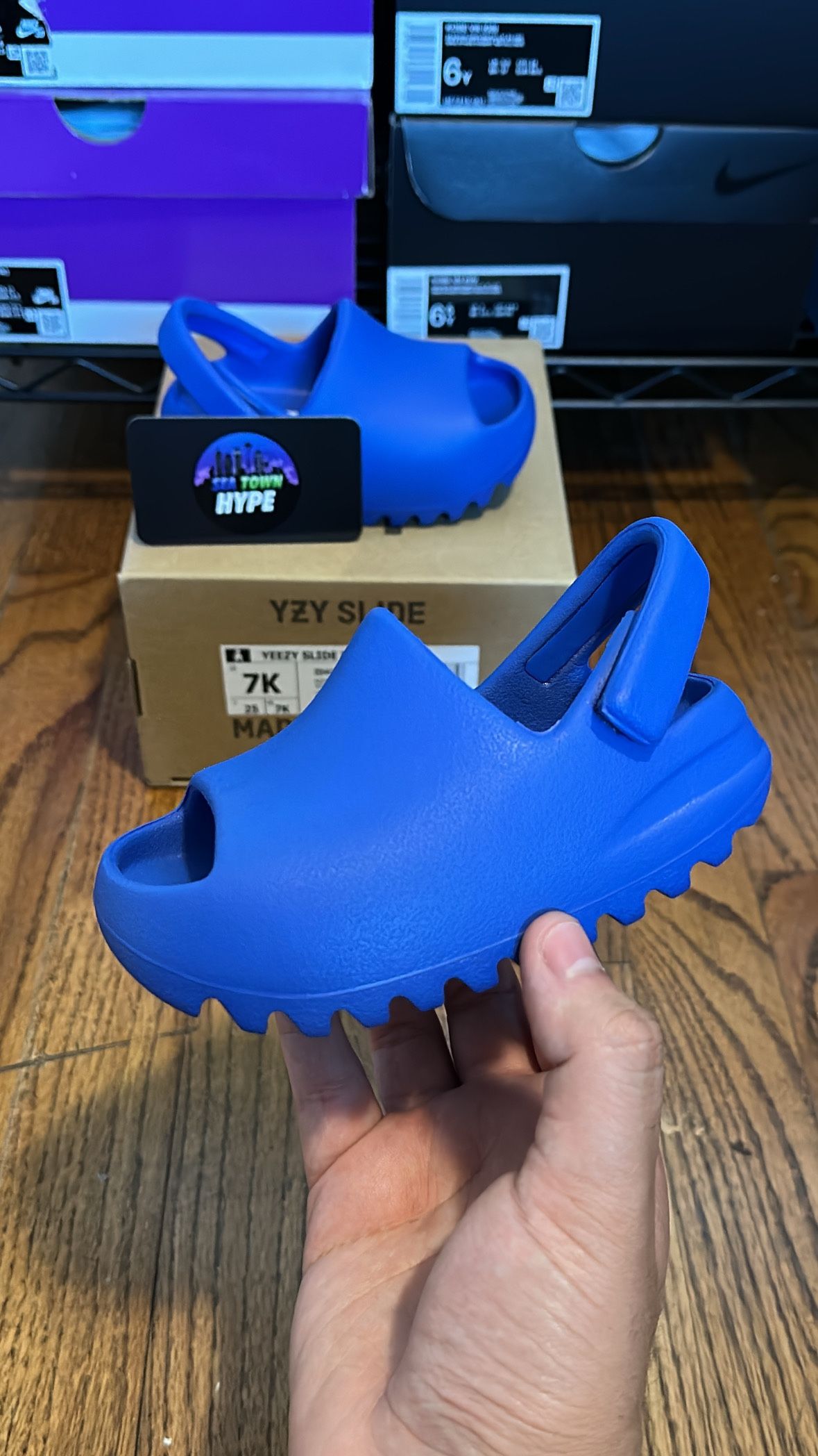 Sneaker Adidas Yeezy Slides Infant Adidas Yeezy Slide Infant