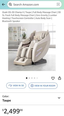 Osaki Massage Chair 