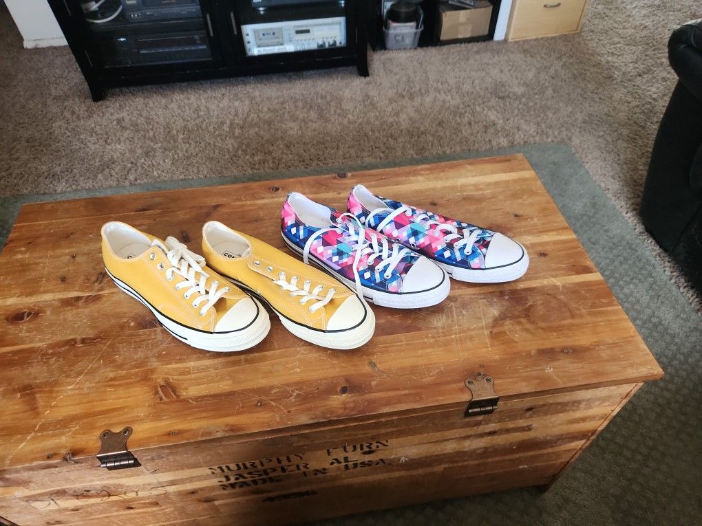 Brand New Converse, 2 Pairs