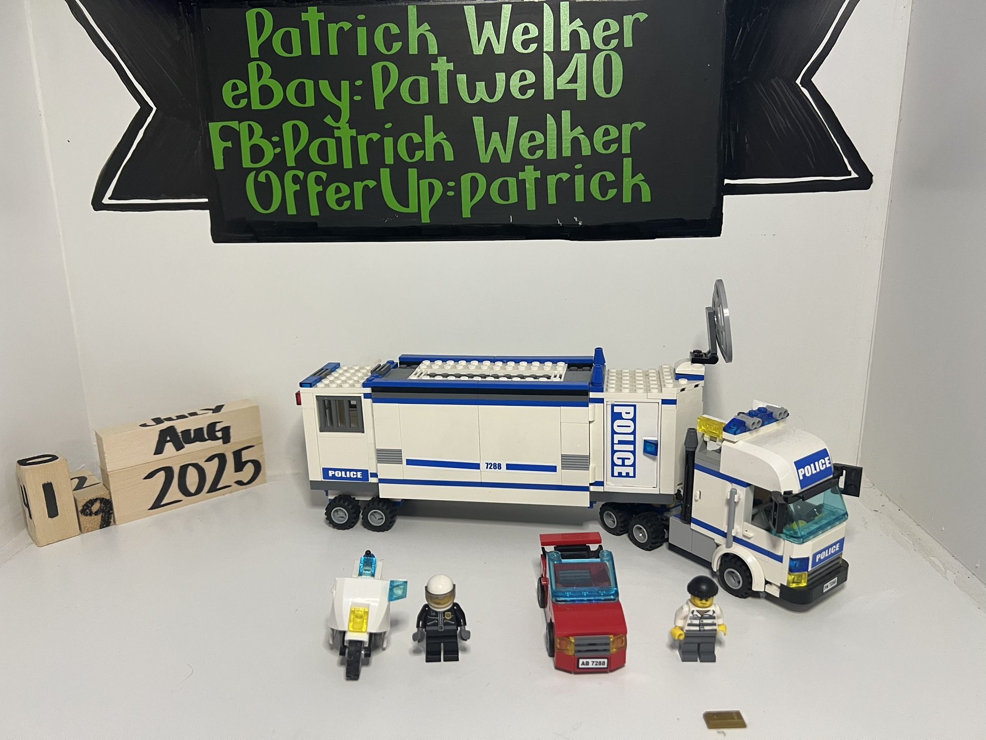 7288 LEGO City Mobile Police Unit