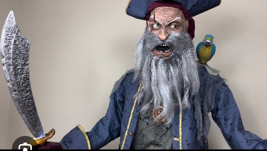 Home Depot Captain Cuts Animatronic