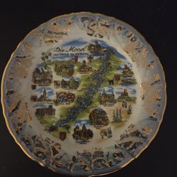 vintage German souvenir collector's plate