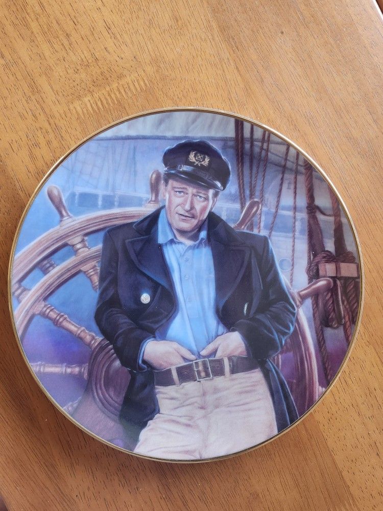 John Wayne Collector's Plate