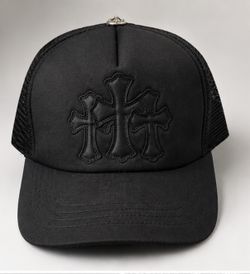 Authentic Chrome hearts Cemetary trucker hat