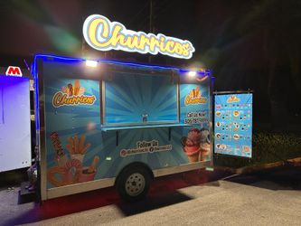 12 Ft Food Trailer Churros