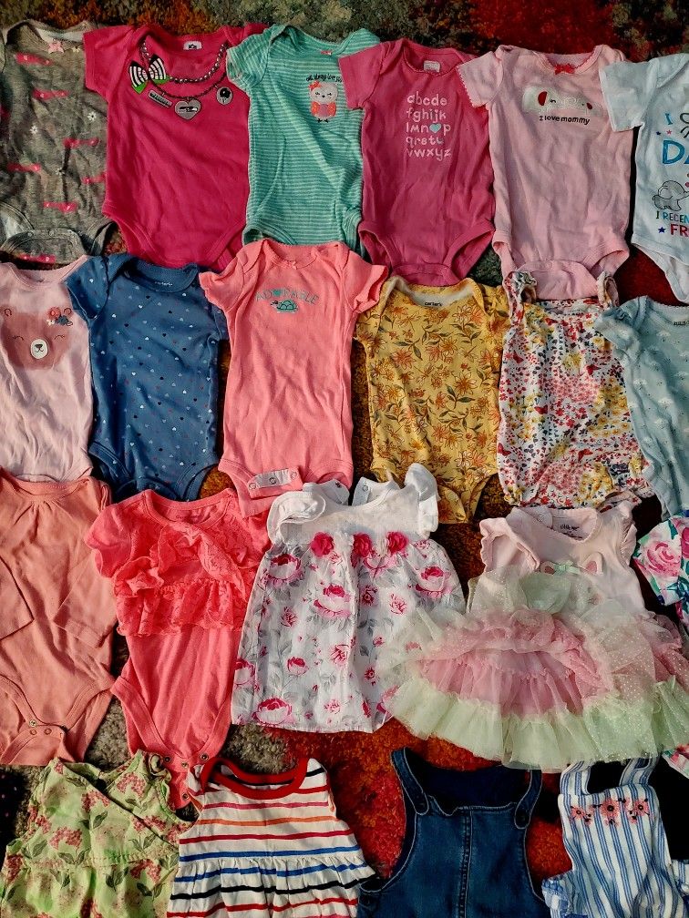 Baby Girl Clothes 36 Months Huge Bundle Lot. 55 Pcs Total for Sale in