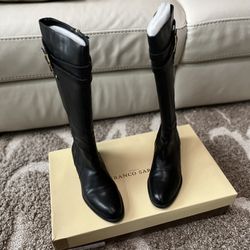 Woman’s Franco Sarto Black Celeste Women’s Boots. Size 9.5, Slightly Worn