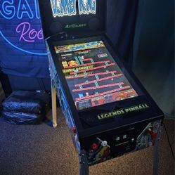 Retro Gaming Legends Virtual Pinball Machine With Over 750 Tables and Vertical Arcade Games 