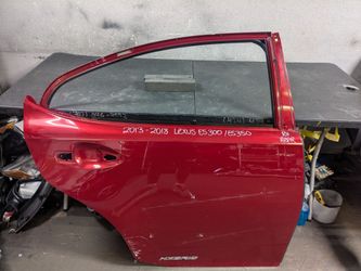 2013-2014-2015-2016-2017-2018 LEXUS ES350 REAR RIGHT DOOR OEM USED #10902