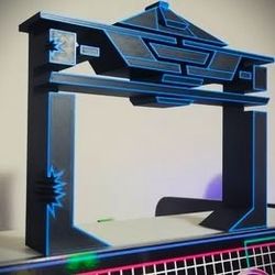 TRON Recognizer (Blue Trim) Topper