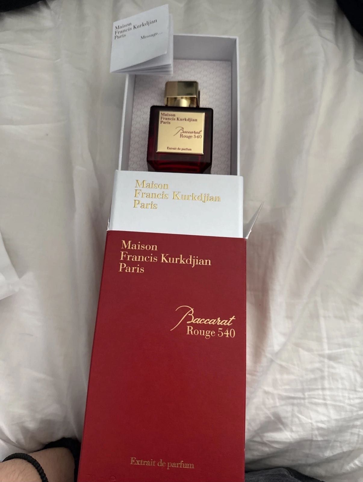 Backsrat Rouge 540 Extrait Cologne
