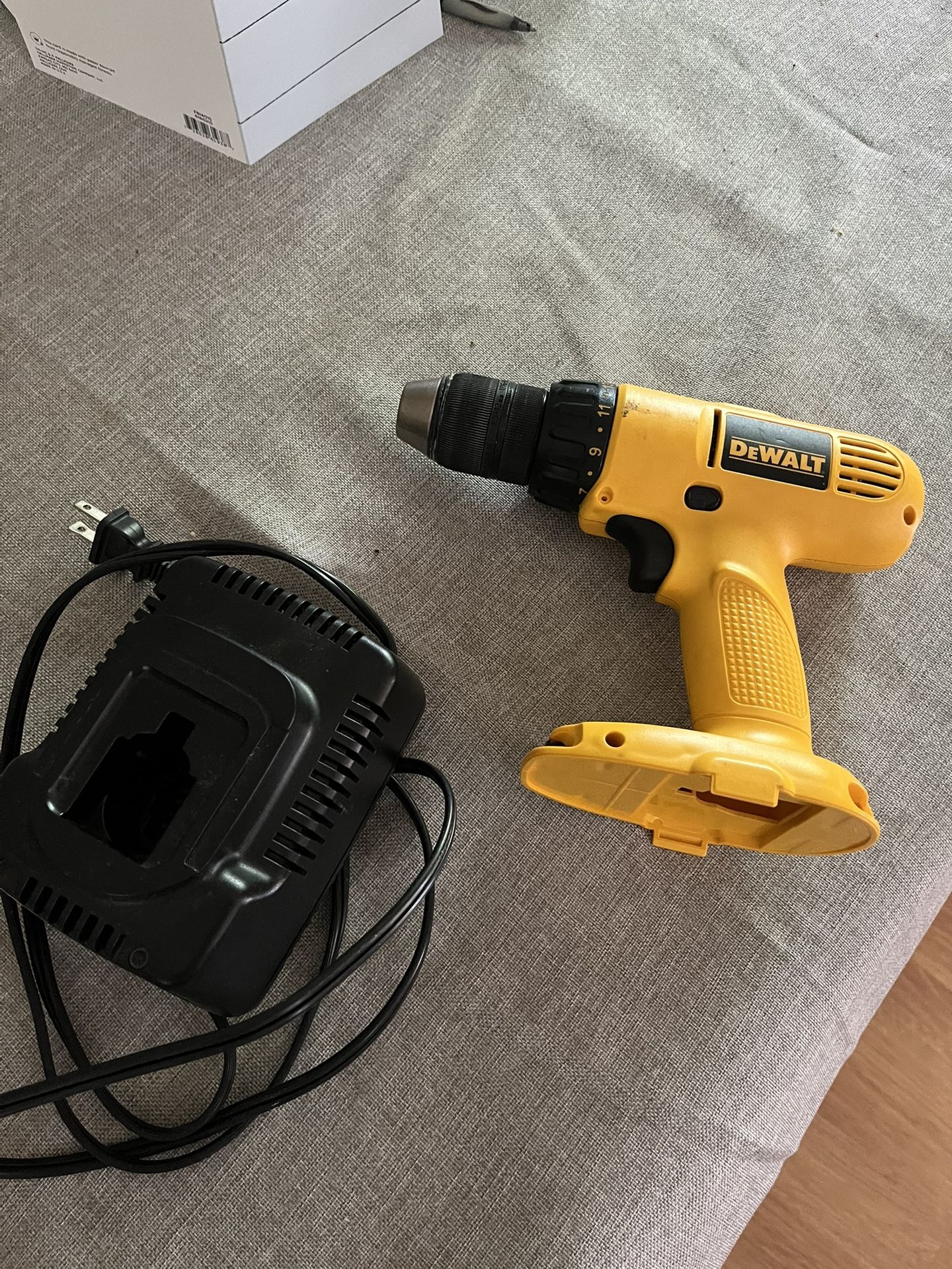 Dewalt Battery Drill $12