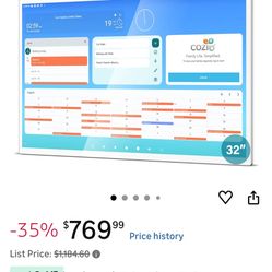 32” Digital Calendar New In the Box