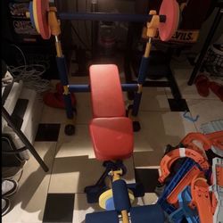 Kids Weight Bench 